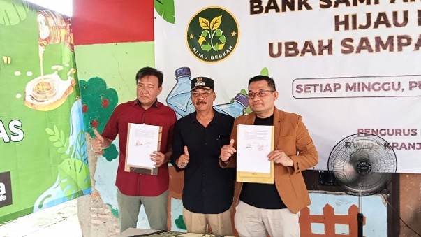 Peresmian Bank Sampah & Demo IoT RW 09 Kranji November 2025
